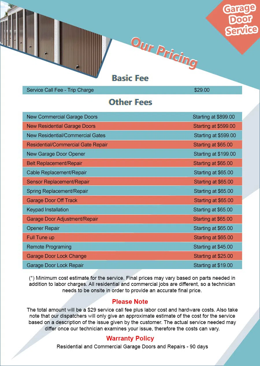 Golden Garage Door Repair Service Worthington, OH 614-654-5296